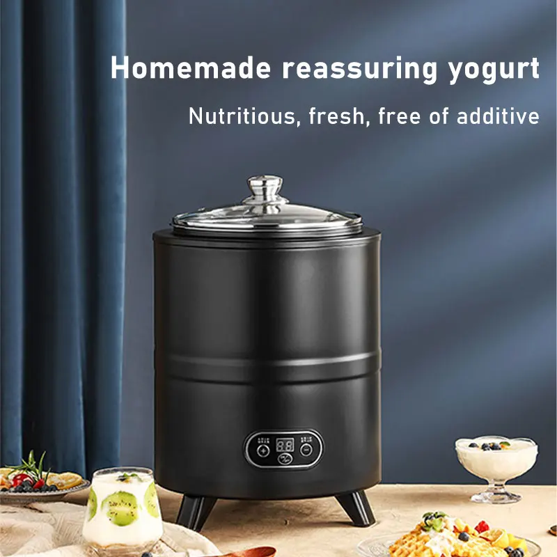 8L and 12L Yogurt Fermenter Electric Greek Yogurt Maker Home Appliances Made of Stainless Steel