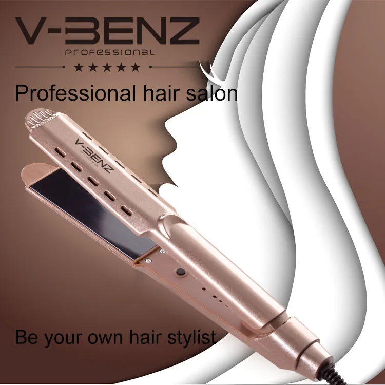 
V-BENZ wholesale popular luxury household multifunctional hair straightener 