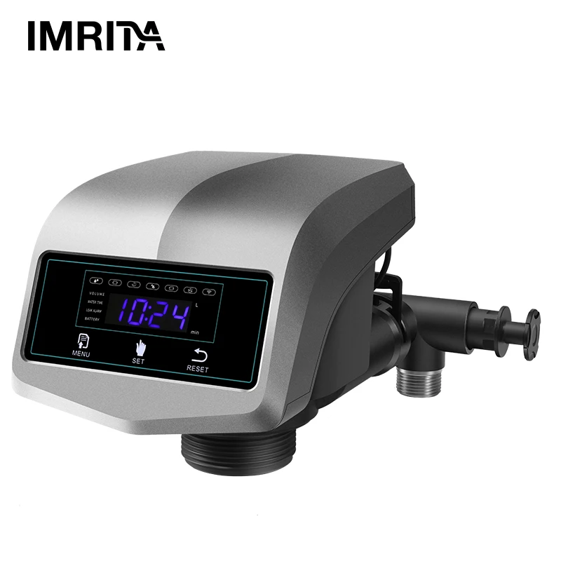 RO System Parts IMRITA Automatic 3 Tons Regeneration Water Softener Valved Unit Control Valves Smart Auto Valve of Softener