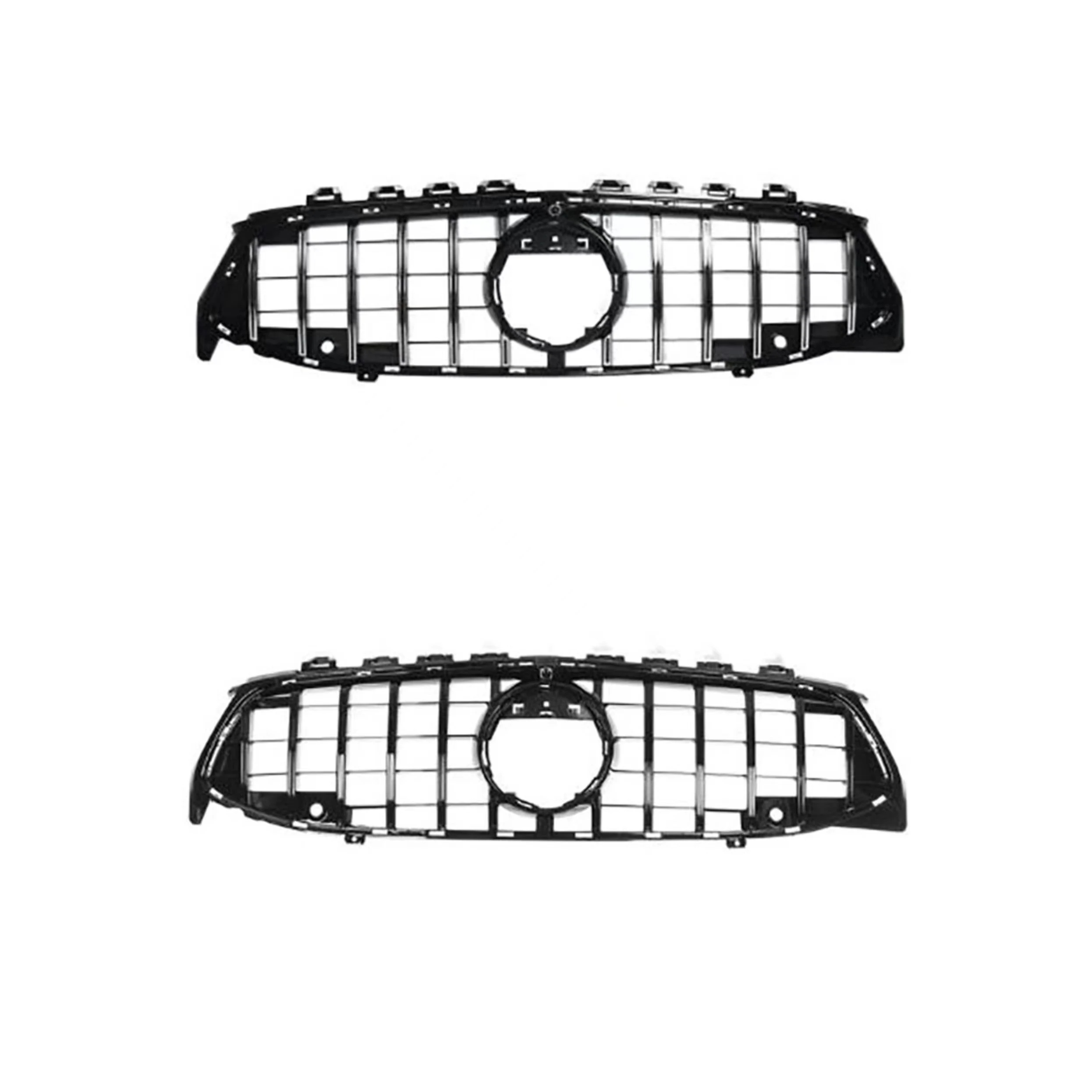Car Body Parts Bumper Grille GTR/AMG/Diamond for Mercedes Benz Class CLA W117 W118 CLS C257 W218 W219