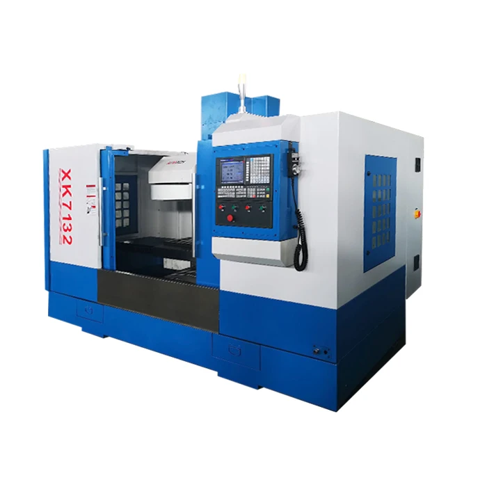Большой стол XK7132 CNC фрезерный станок с 4 осями