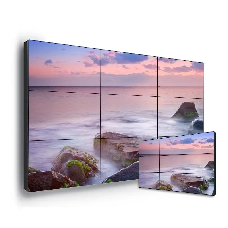 4k Lcd Video Wall Display 43/46/4955/ Inch Mount Advertisement Display Splicing Screen Advertising Players LCD Video Wall