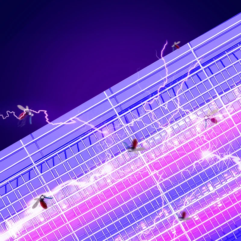 
Portable Led Pest Mosquito Killer Lamps Mosquito Killer Electric Shock Lamp 