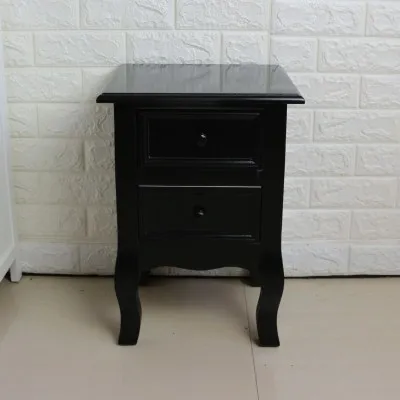 Bedside Storage Unit Cabinet Bedroom Nightstand 2 Drawer Table chest of drawers for bedroom
