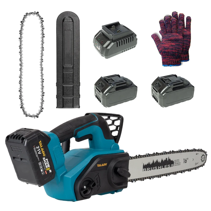 Portable Use Mechanical Hand Chainsaw in China Factory 16 inch Rechargeable Lithium Battery Chain Saw