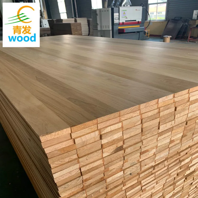 Poplar Solid Wood Board Furniture Bed Slats Cabinet Drawer Board Timber