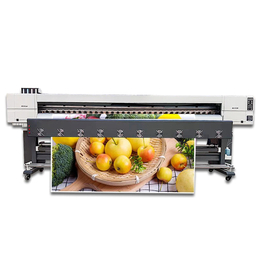 Hot Sale Wide Grand 3.2m 10 Feet Two F1080/i3200 1440dpi Large Format Eco Solvent Printer for Banner Vinyl Billboard Tarpaulin
