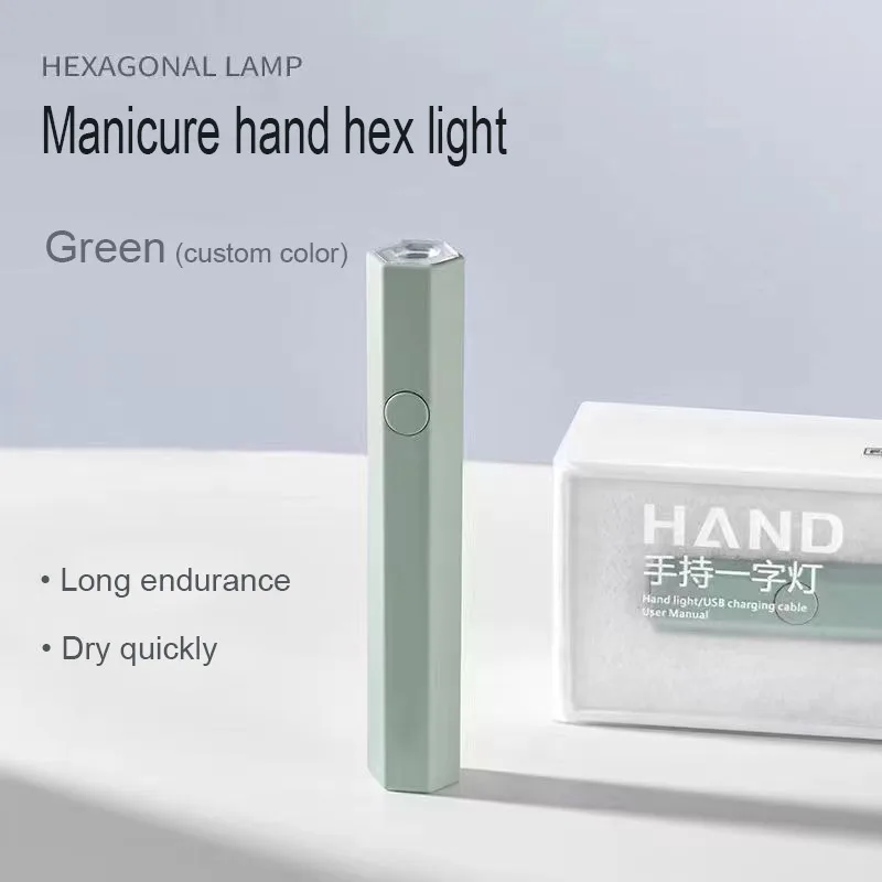 New Style Cordless Uv Led Nail Dryer Fast Curing Chargeable Mini UV LED Nail Lamp For Manicure