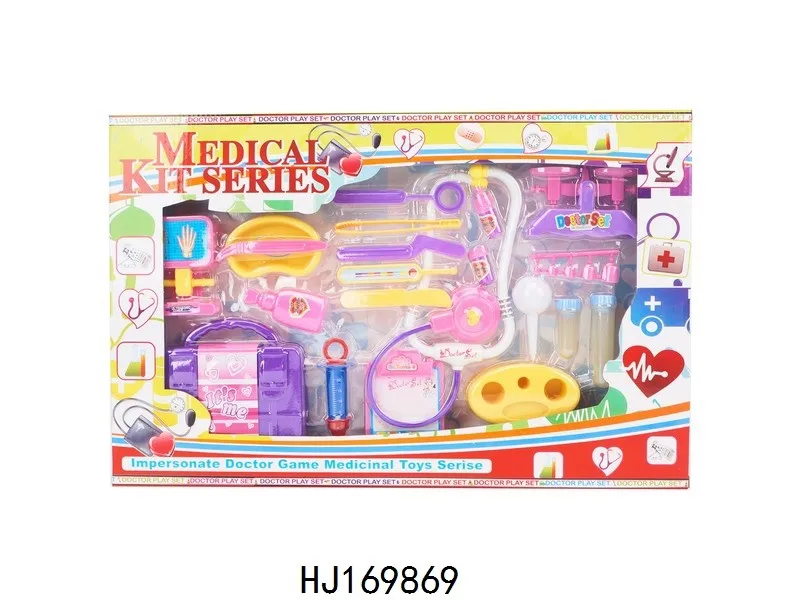 Wholesale doctor medical kit pretend doctor play set toy for kid