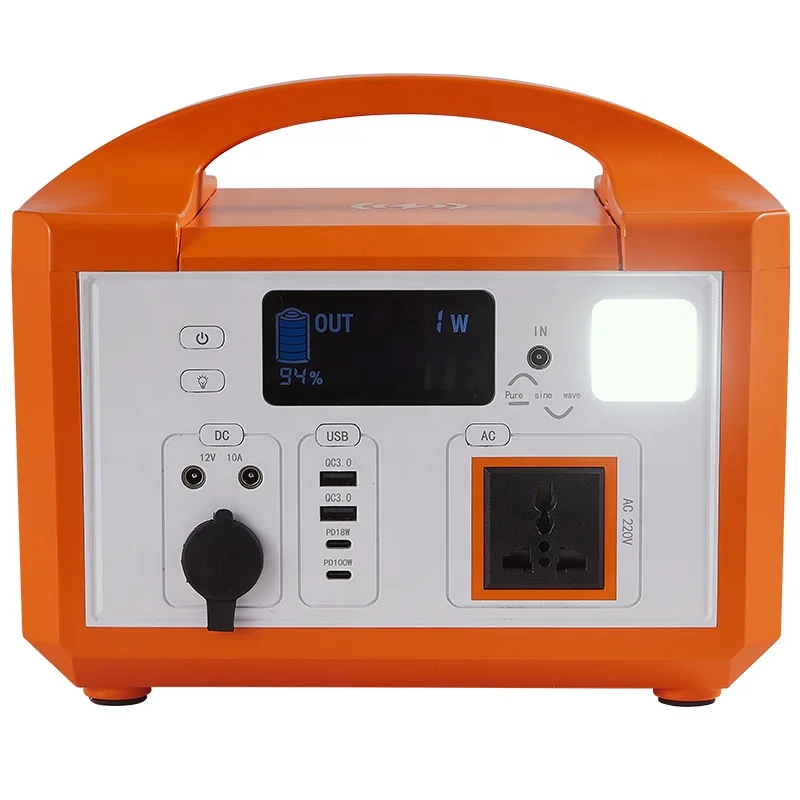 camping outdoor portable power source 2.56kwh 110v 220v solar generator 2000w