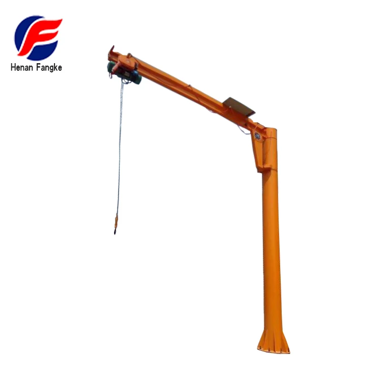 Building Crane Cantilever Swing Pillar Slewing Movable Jib Crane
