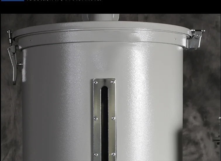 25kg 50 kg Mini Plastic Granule Pellet PP PE Hopper Dryer Plastic Resin Hopper Dryer with  Magnetic Bars