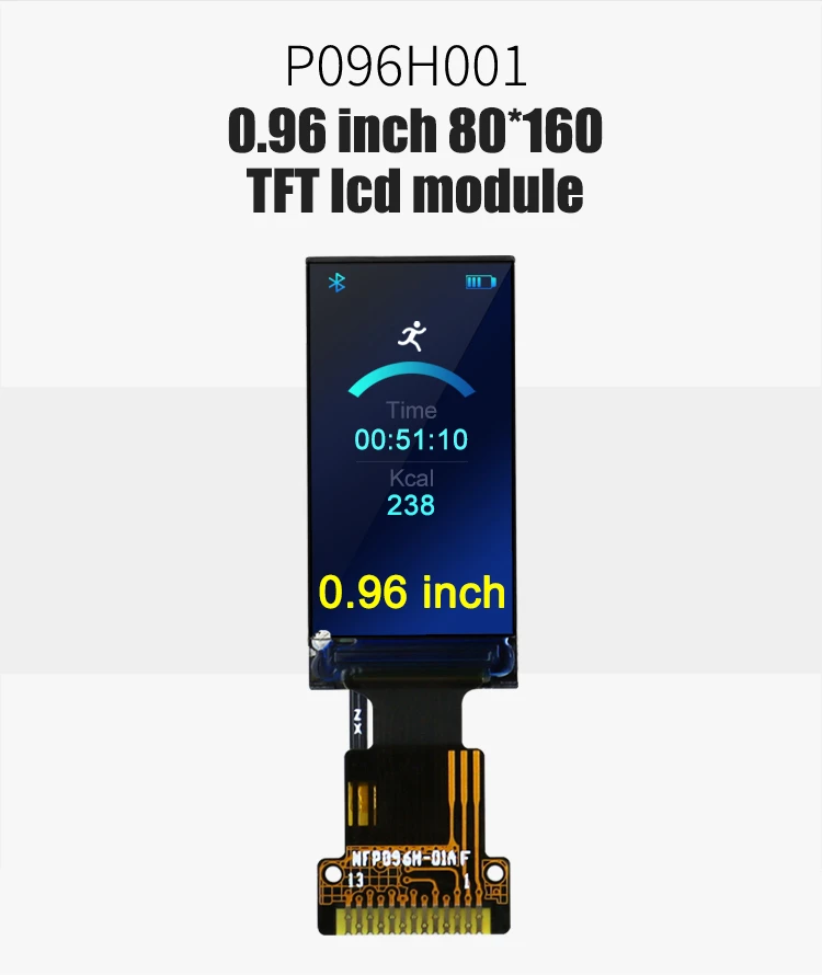Polcd 0.96 1.14 1.33 1.69 1.77 2.2 2.4 2.8 inch TFT Module spi rgb mcu mipi 8 - 50 pin LCD Touch Screen Display