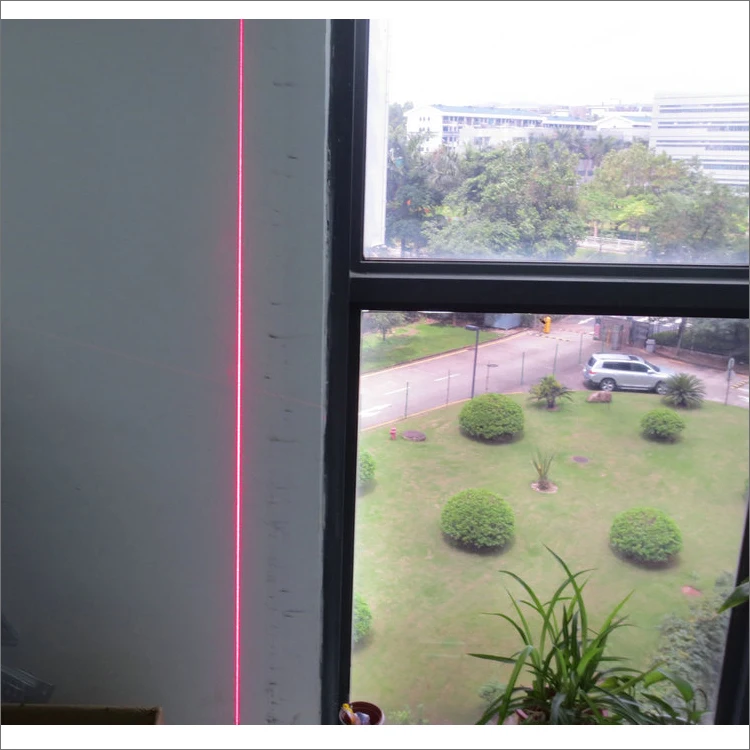 FU650L200-SCQG22 650nm <200mW high brightness line laser module for bridge saw machine with built-in PCB, 22*110mm, OEM housing