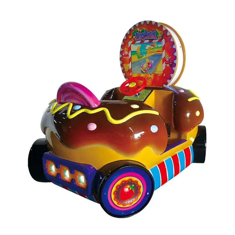 
Работающая от монет развлекательная детская езда 3d автомобиля видео игры Электрический деткам ездить машины 