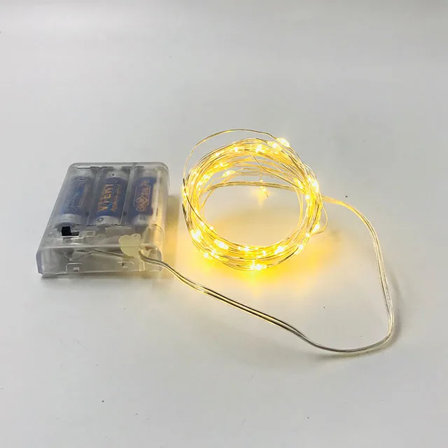 
Mini Waterproof 2M/10M Remote Control Copper Wire Battery LED Fairy Light LED String Light For Christmas Wedding Decoration 