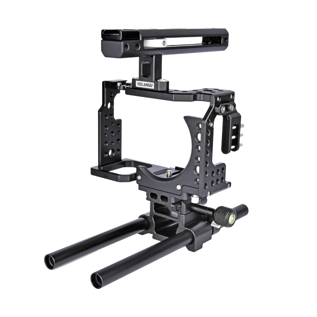 YELANGU Portable Aluminum Alloy Ca7 Camera Cage DSLR Rig for Sony A7 Series