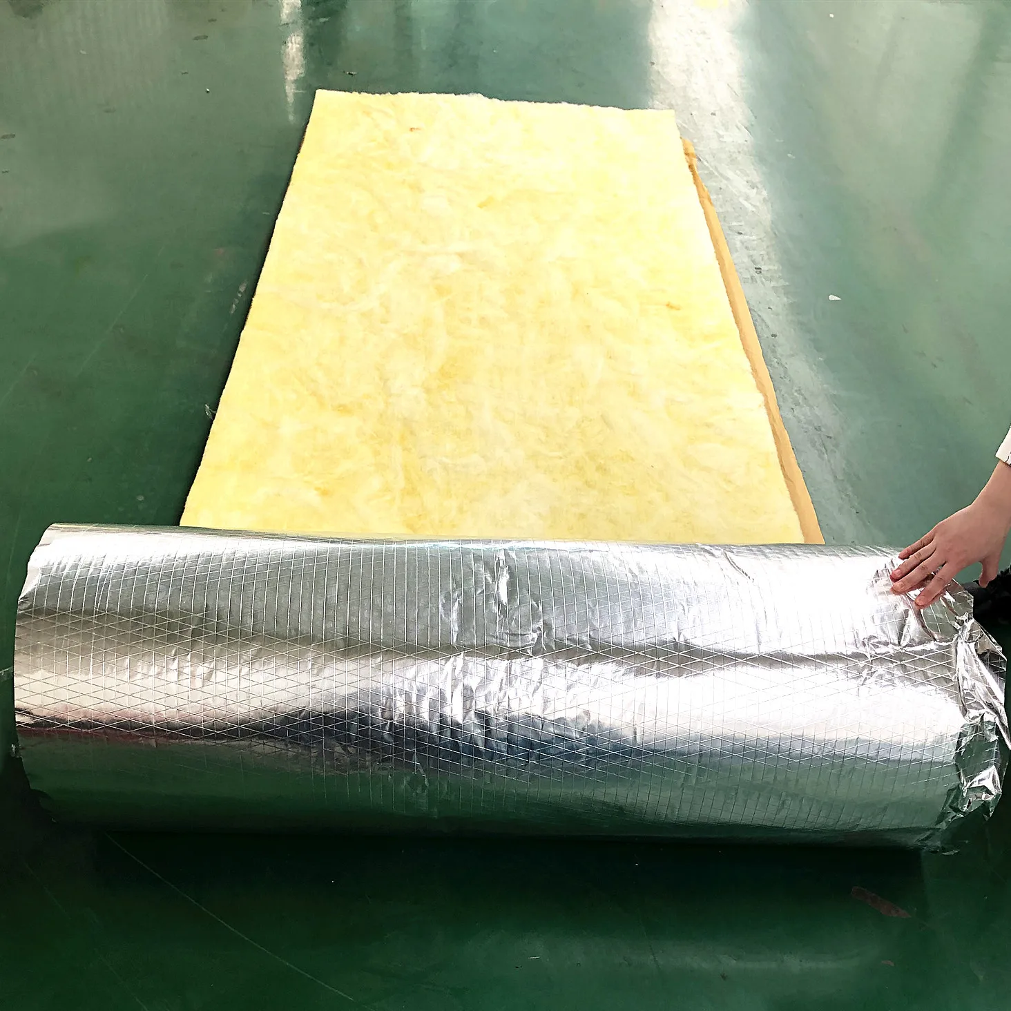 High quality waterproof glass wool felt heat resistant building material glass wool blanket