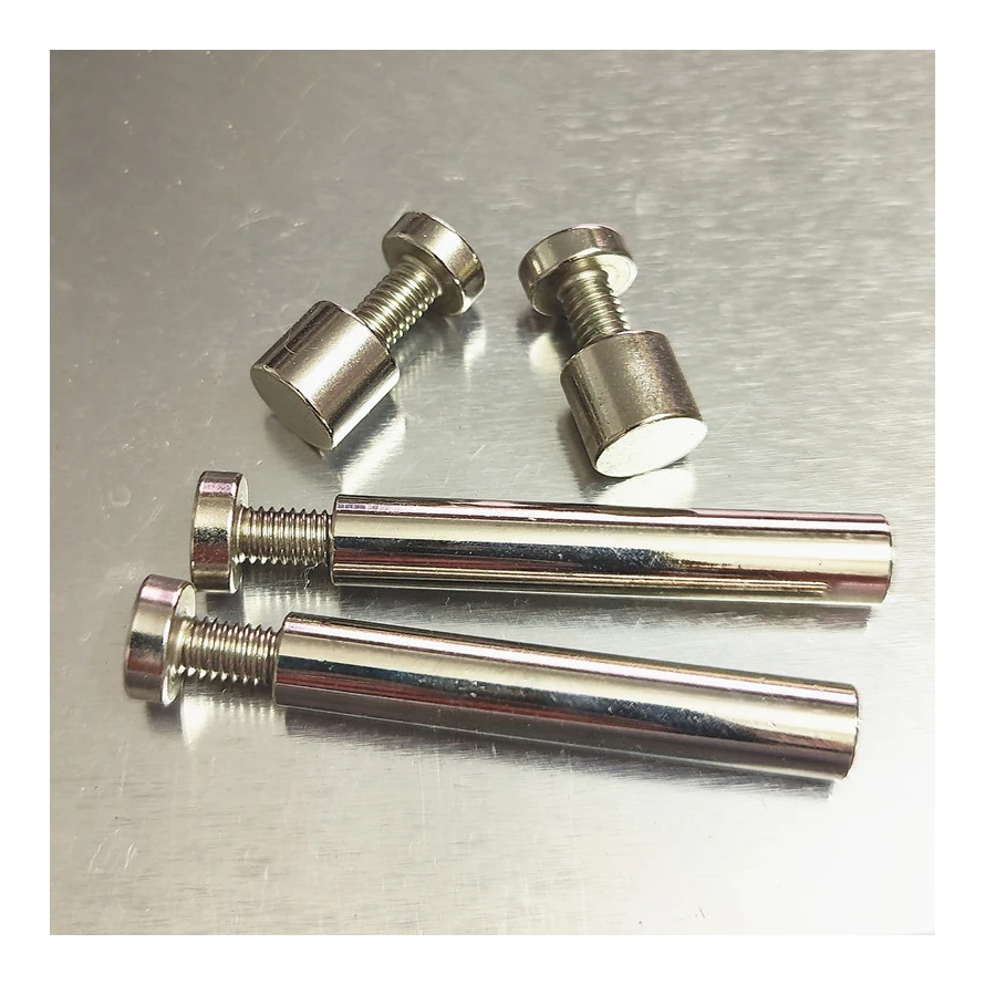 Stainless steel photo picture artwork sign display frame mounting fixing assembly decoration advertising standoff screws nail
