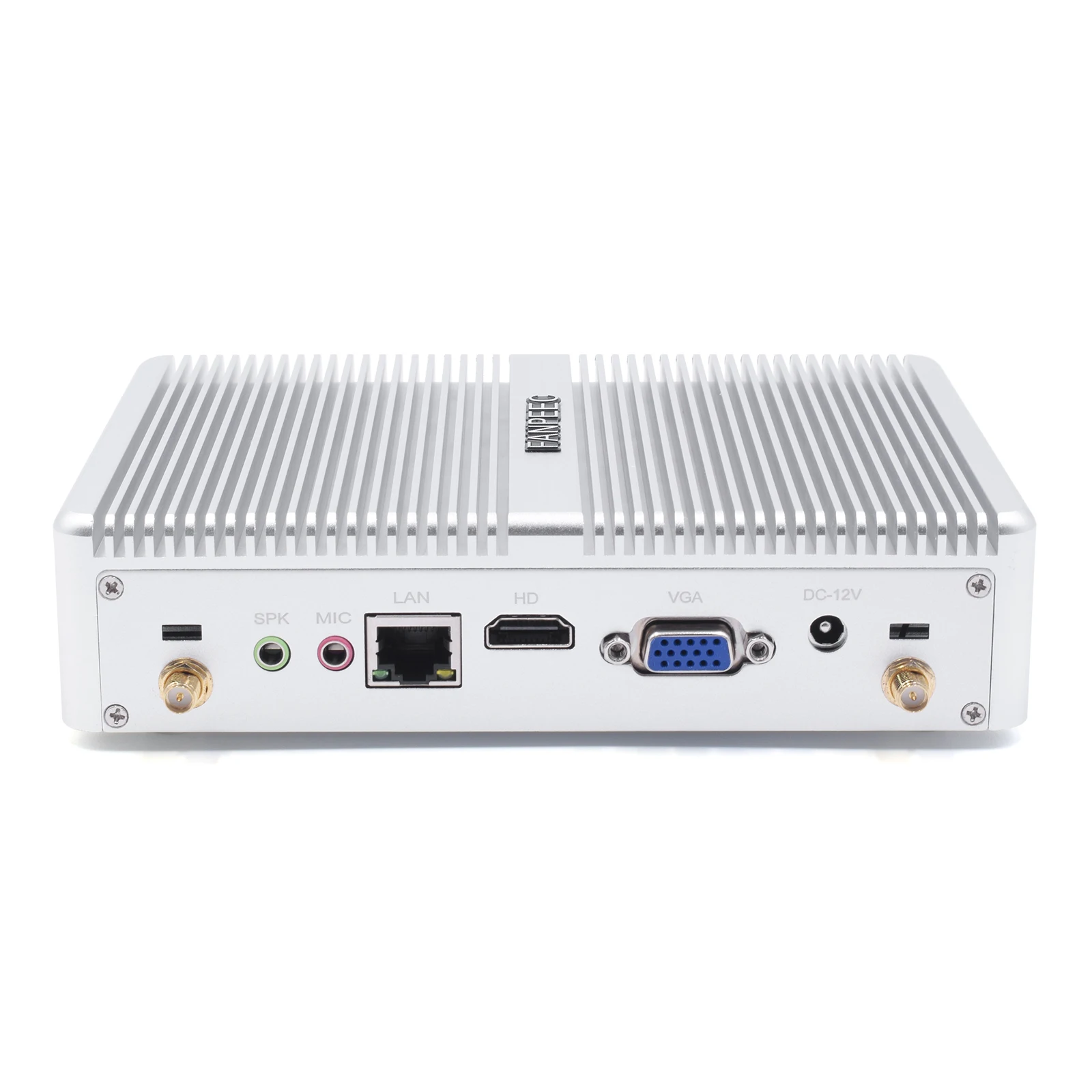 Smallpc новейшие низкой мощность Thin Client J1800 X86 5 USB настольный компьютер 2 ядра RS232 HD-MI VGA Мини ПК