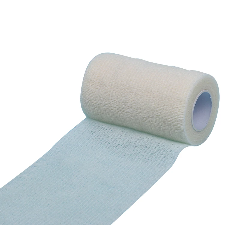 High Quality non-woven vet wrap colored horse elastic cohesive bandage