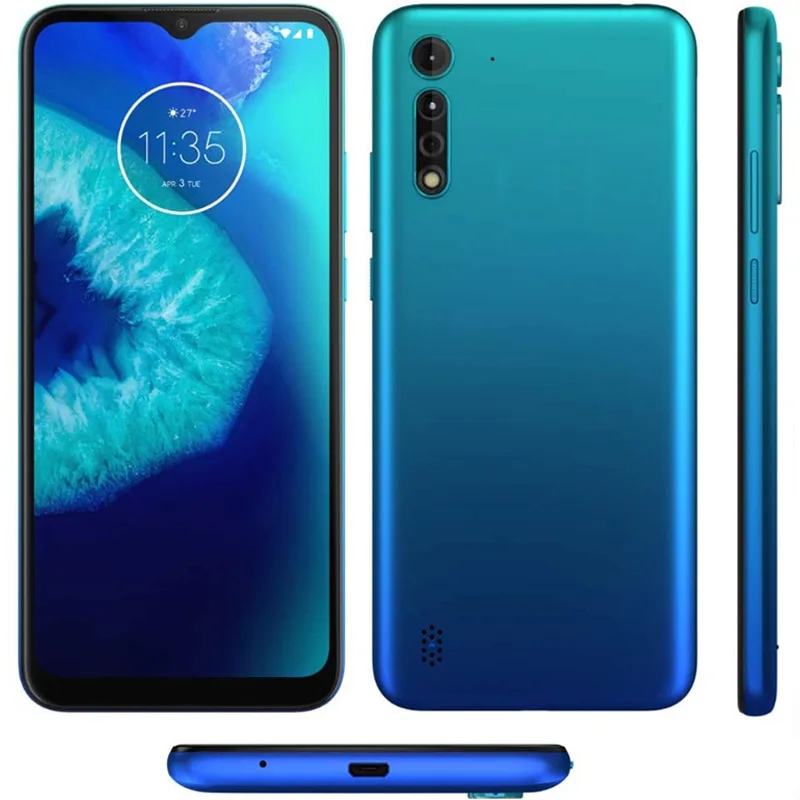 Used Mobile Phones Motorola G8 Power Lite (64GB 4GB) 6.5 inches 5000 mAh Battery Dual SIM GSM Unlocked Global 4G LTE
