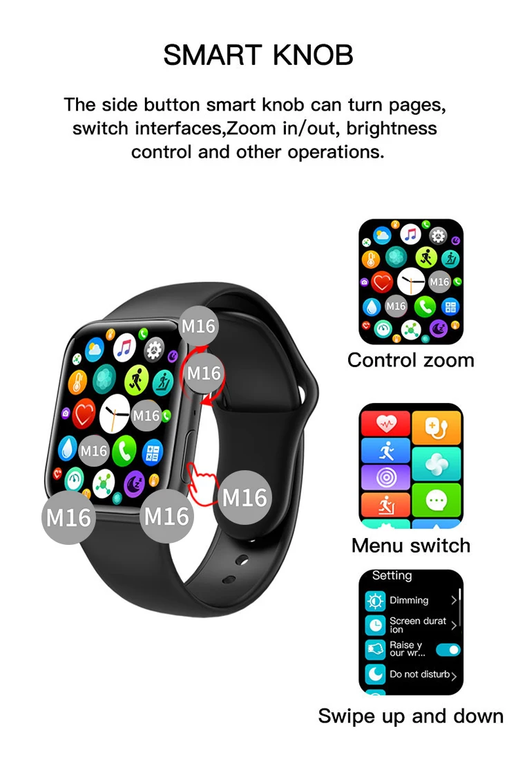 M16plus smart watch10