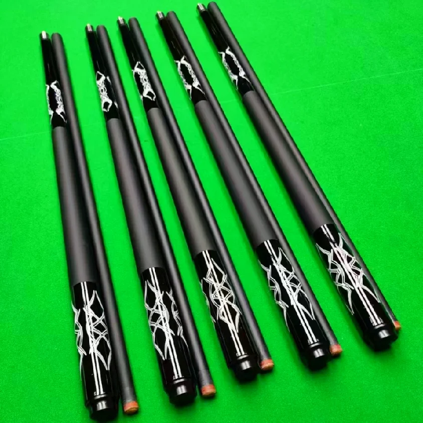 Carbon Fiber Pool Cue Sticks 13mm Tip Billiard Carbon Fiber cues