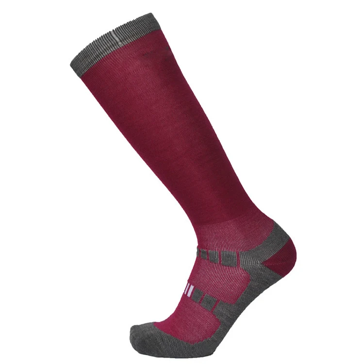 Custom Logo Plain Solid Color Knee High Cushion Equestrian Horse Riding Socks Men Women