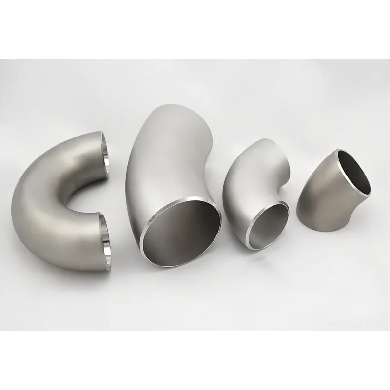 Sch40 90 Degree Stainless Steel Elbow Long Radius Butt Welded Forged Water Pipe Fittings with Bevel End Casting Technics