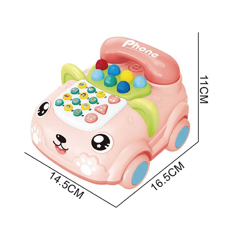 New products kids musical toys telephone for toys electronic children battery for children