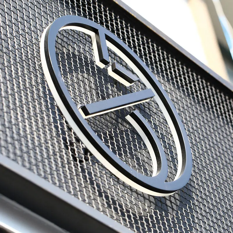 Factory Supply stainless steel backlit  advertising metal 3d wall letter logo sign acrylic sign boards