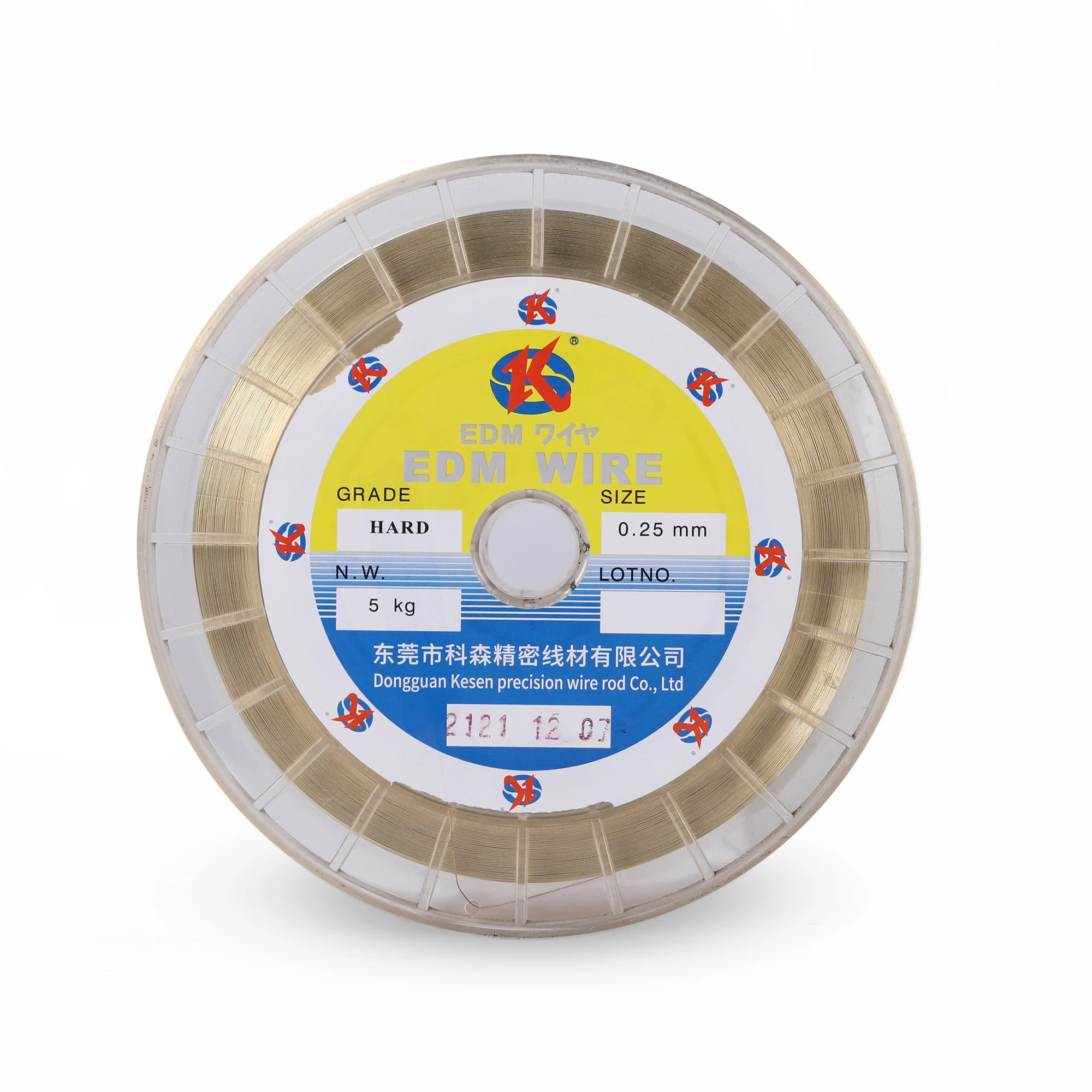 For Wire Cut Sodick and Charmilles WEDM Consumables EDM Brass Wire 0.25mm