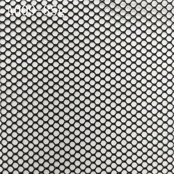 100 % Polyester Knitted Hexagonal Mesh Screen Prin Fabric Plastic Mesh Fabric Nylon Waterproof Mesh