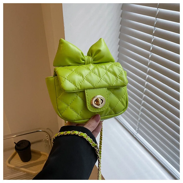 Summer women mini bags kids candy color children shoulder bag cute girls purses bag