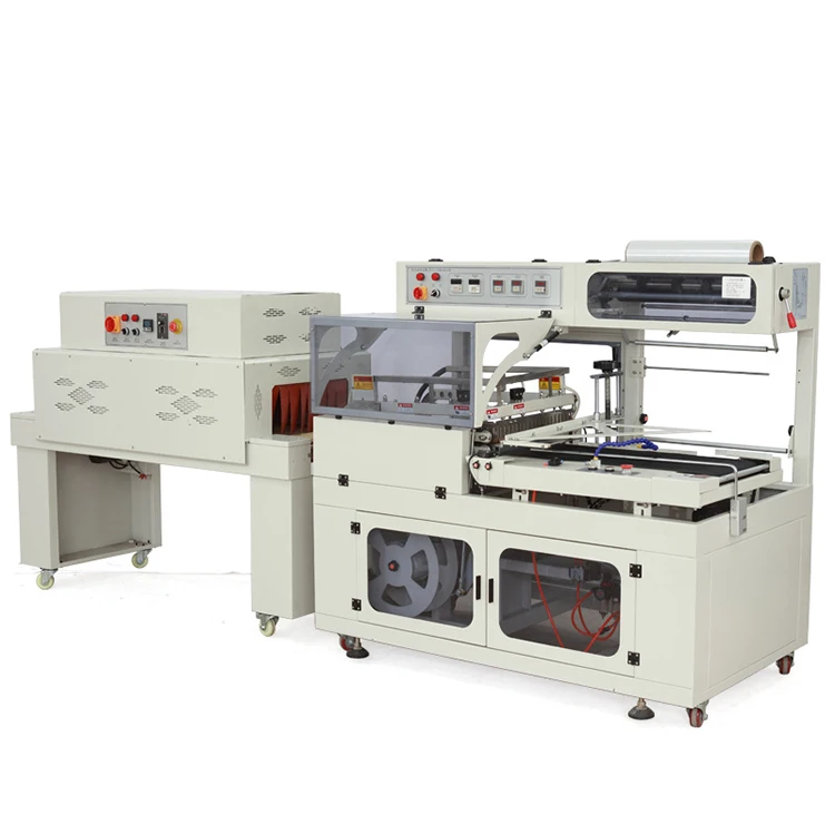 Automatic Side Sealing Cutting Machine Cosmetics Ear Phone Boxes Book Food Shoes Shrink Film Wrapping Packaging Machine