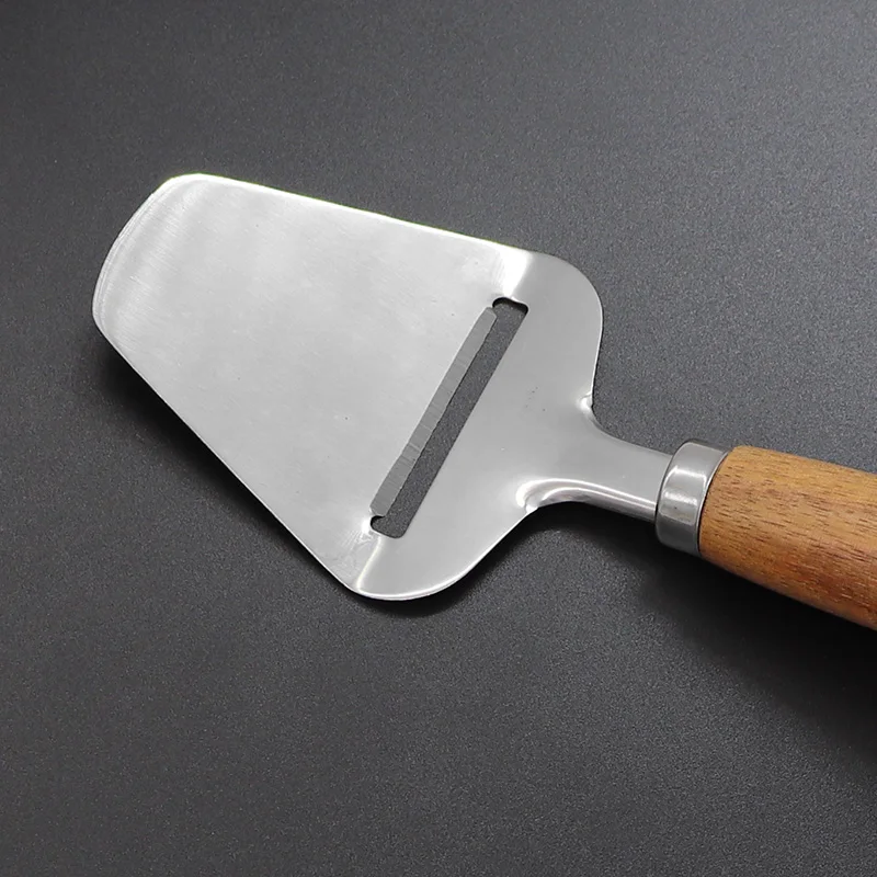 KingForce Stainless Steel cheese slicer cutter cheese plane butter spreader for Bread Butter Cheese Fruits Vegetables