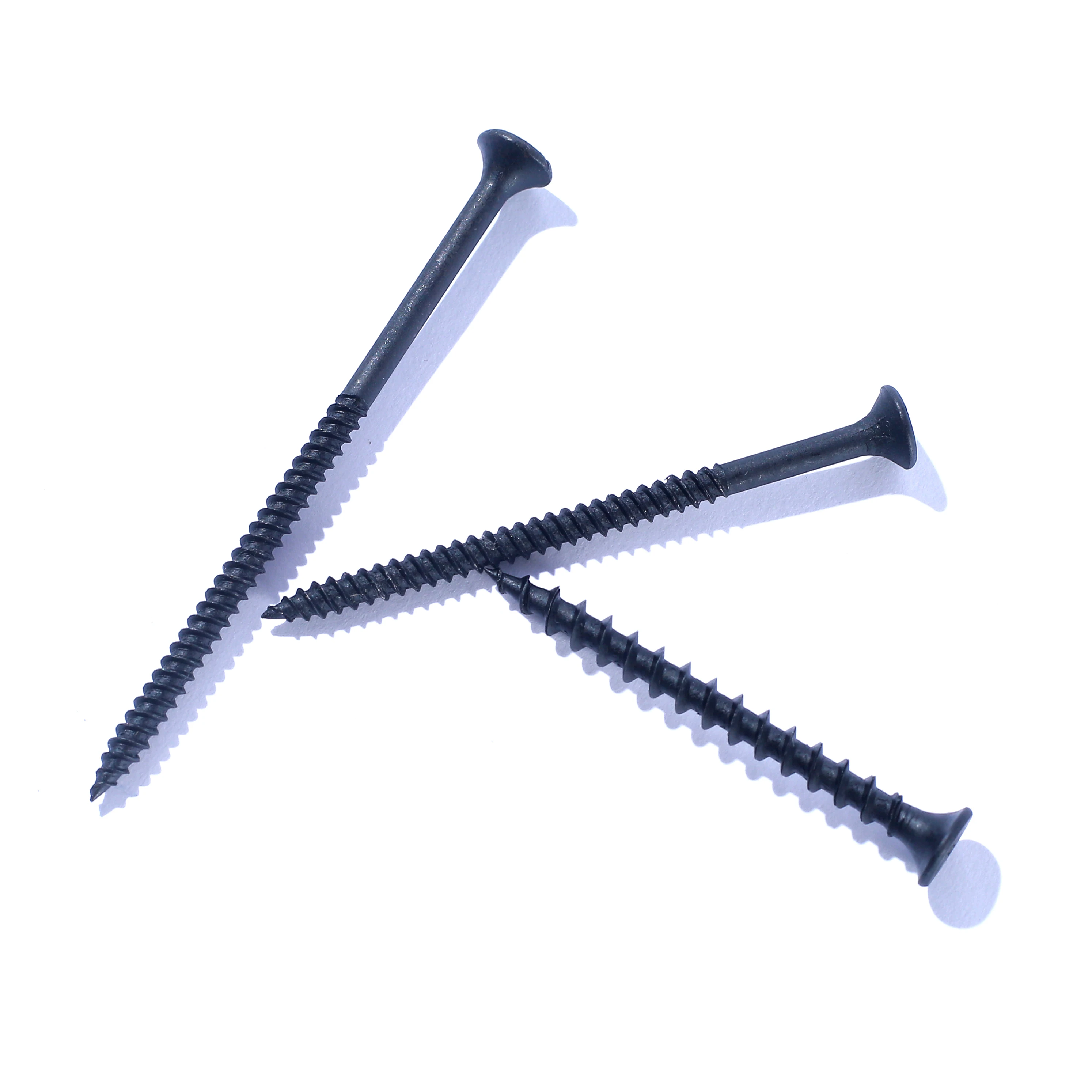  Черный фосфатный винт для гипсокартона Скрытая камера черный