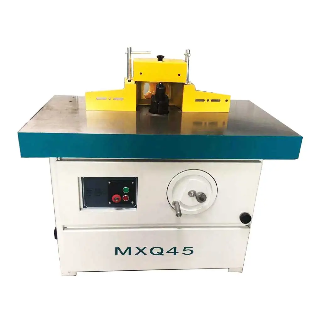 MXQ45 Woodworking milling machine wood spindle shaper machine with 45 degree tilting spindle