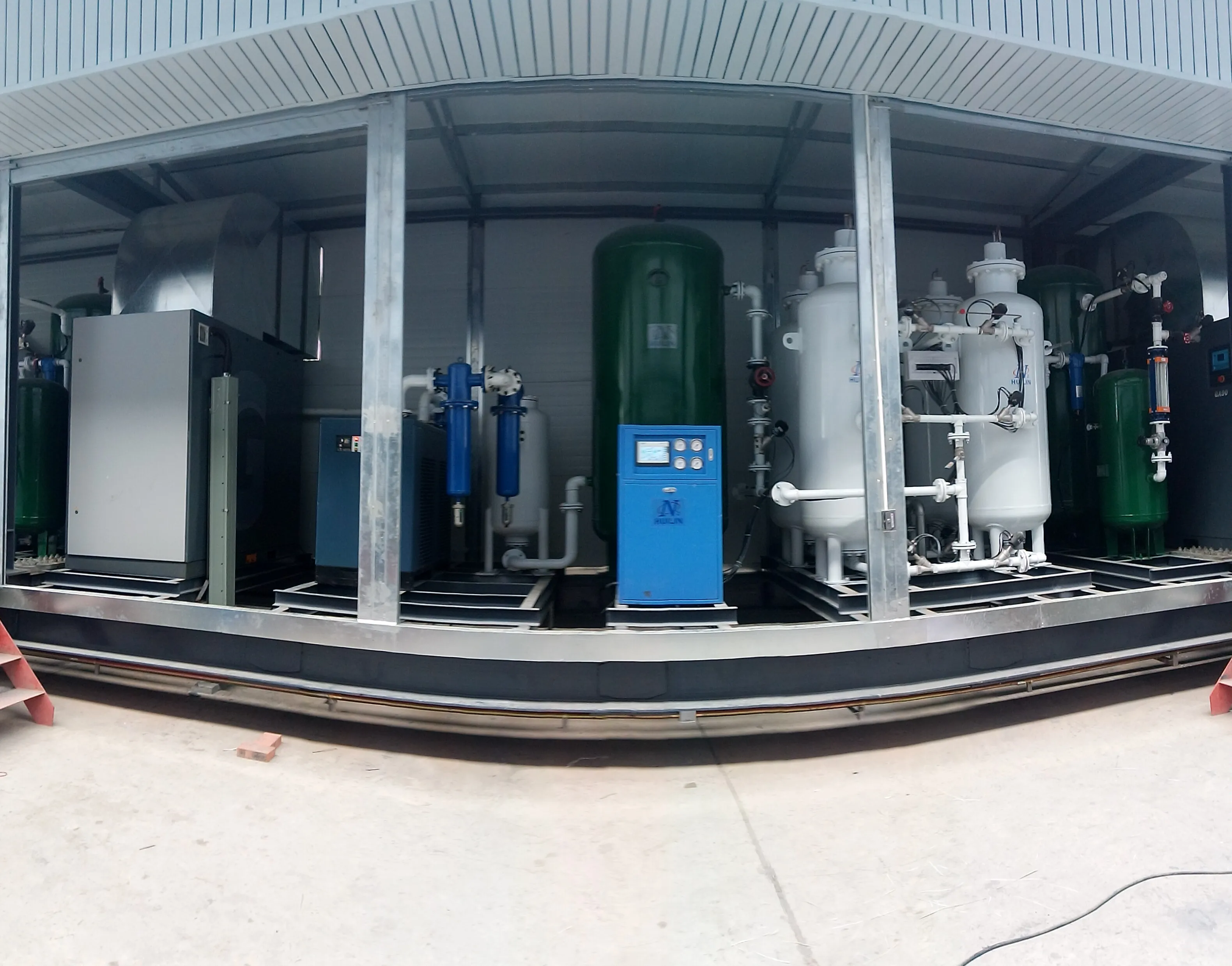high purity PSA nitrogen gas generator 99~99.9995% nitrogen gas plant