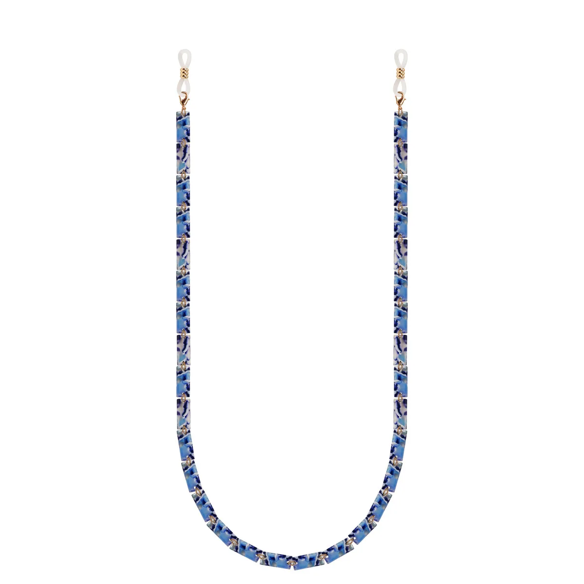 Роскошный Ацетатный высококачественный маскирующий держатель LEK 2022 для лица, модная трендовая цепочка для солнцезащитных очков для дам