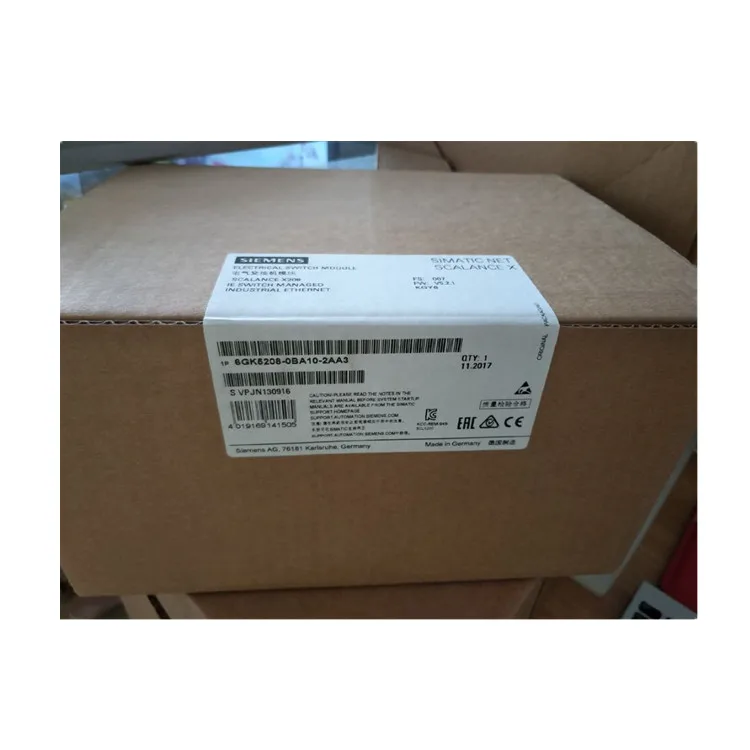 100% new original 6GK5208-0BA10-2AA3 6gk52080ba102aa3  switch for siemens scalance