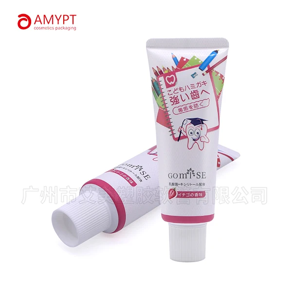 Food Grade Cosmetic Plastic Tube for Toothpaste Packaging