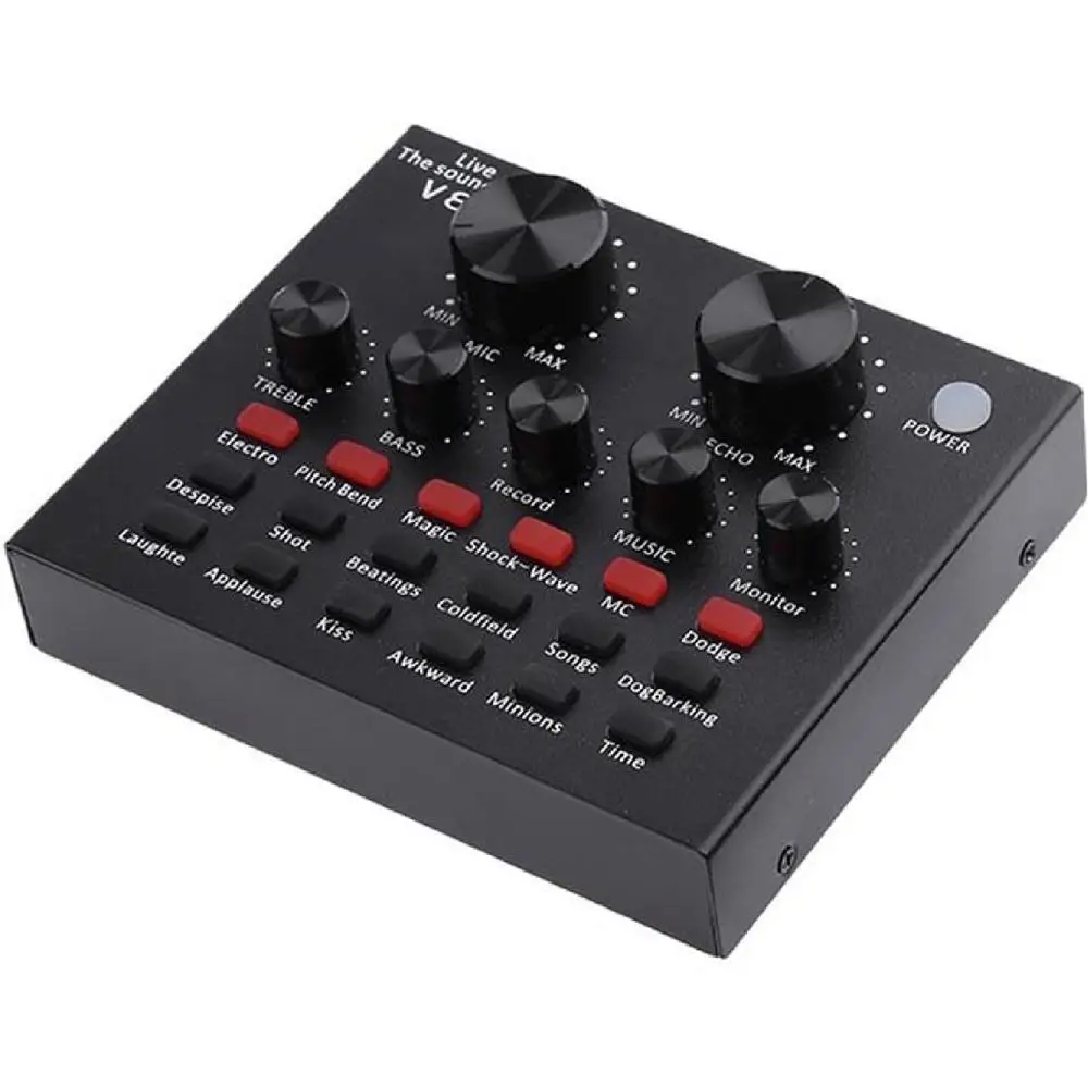 
Good Product Sound Card Usb Sound Card S8 Broadcast Sound Card 