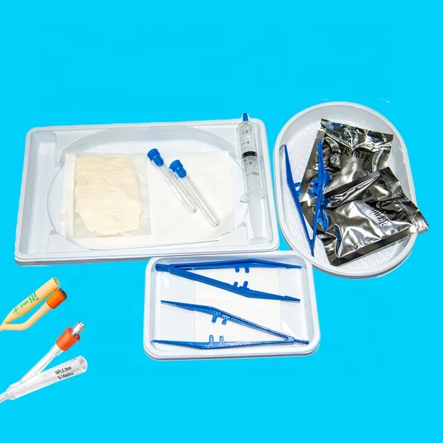  Latex catheter kit with air bag for patient