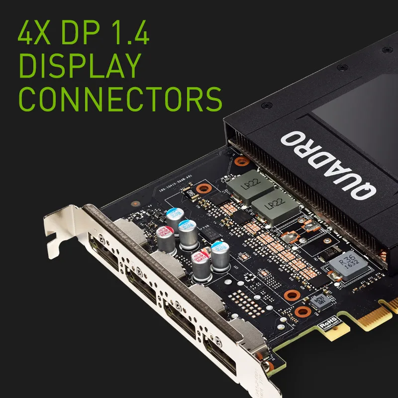Leadtek Quadro P2000 5GB GDDR5  professional Graphics Card Drawing 3D Modeling Rendering