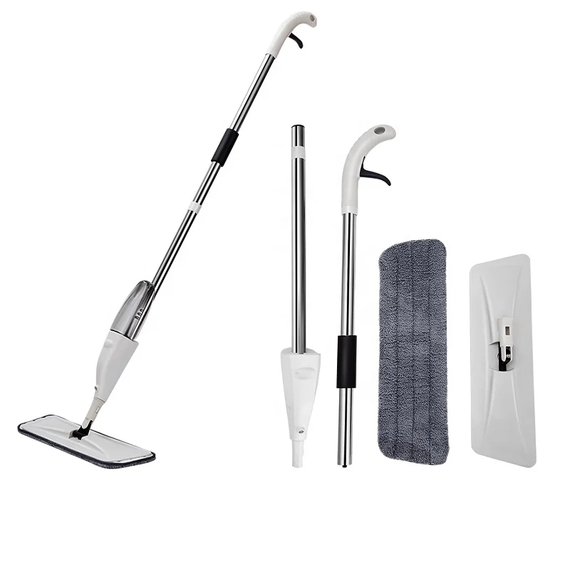 
High Quality Magic Self Easy Use Squeeze Detachable Micro Fiber Soft Spray Mop 