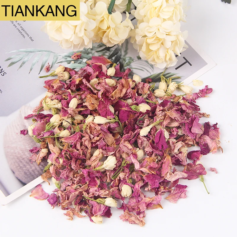 2022 2023 Biodegradable Wedding Pop Cones Real Dried Flower Petals Confetti Decorative Rose Jasmine Petals Confetti Flowers