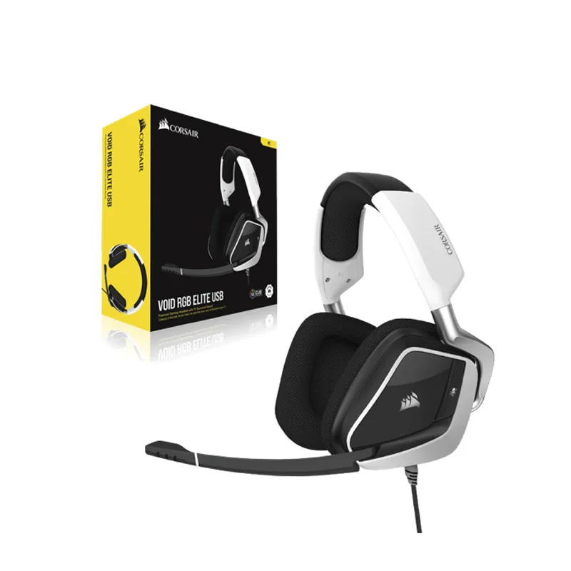 Corsair Void RGB Elite USB Premium Gaming Headset with 7.1 Surround Sound