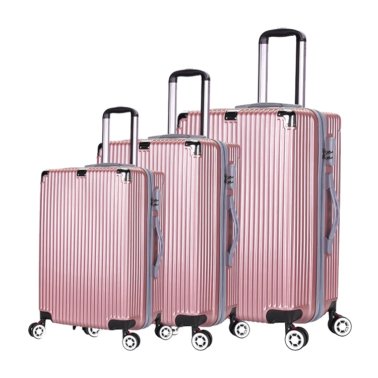 New style beautiful 20/24/28 inch trolley suitcase PC travel luggage set